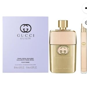 (5)Gucci Guilty Pour Femme Eau De Parfum Set